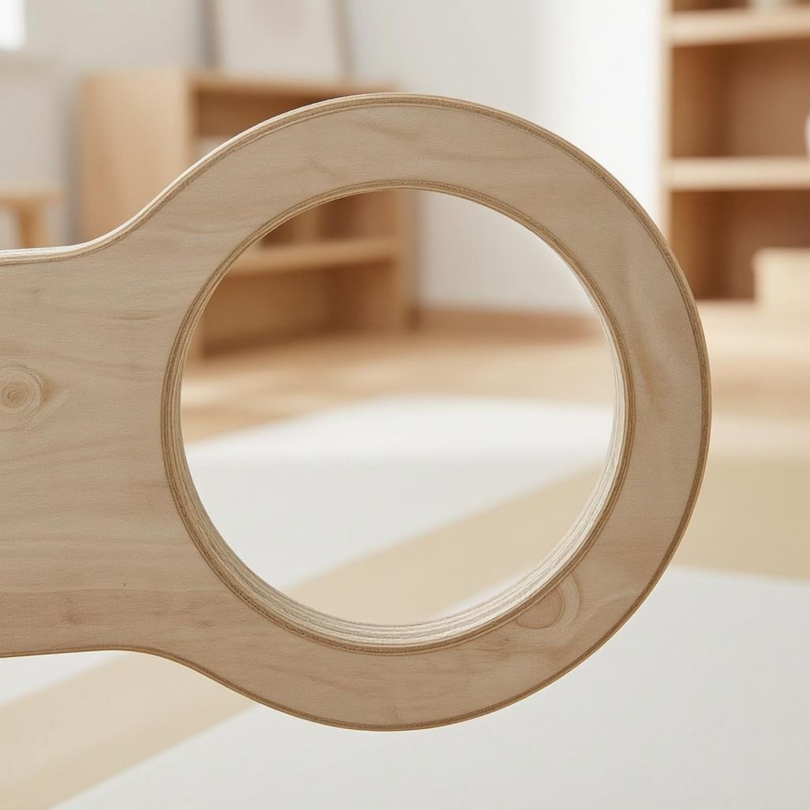 Gralara Tavola di Equilibrio Bambini Tavola Balance Tavola Allenamento Piastra Sensoriale Set in Legno con Costruzione Levigata, 18 Mm, Set Di Tre Pezzi In Legno