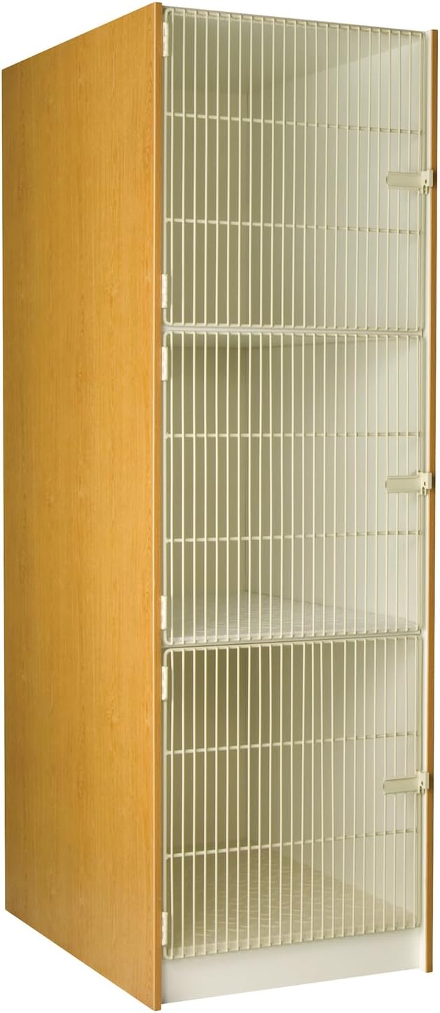 HomeStock Large Instrument Storage Cabinet - 40" Deep, 3 Section, 84" High - Band & Orchestra Storage