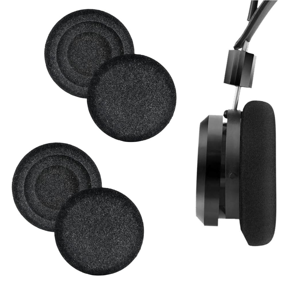 Crysendo Doughnut Foam for J-abra Pro Series 920, 935, HW251N, Biz Series/GN/UC Voice Series Headphones | Replacement Headphone Cushion Foam Sponge (57mm/5.7cm) (2 Pairs-Black)-image-13
