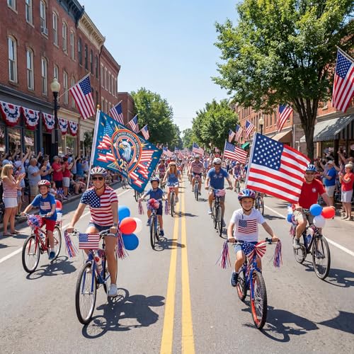 250 Anniversary USA Flag 3x5 FT, American 250th Anniversary Commemorative Flags, America Birthday Patriotic Banner, US 250th Year of Freedom Flag for Outdoor Outside Patriotic Celebration Decor (United States) by Satumho - Used condition - Image 7