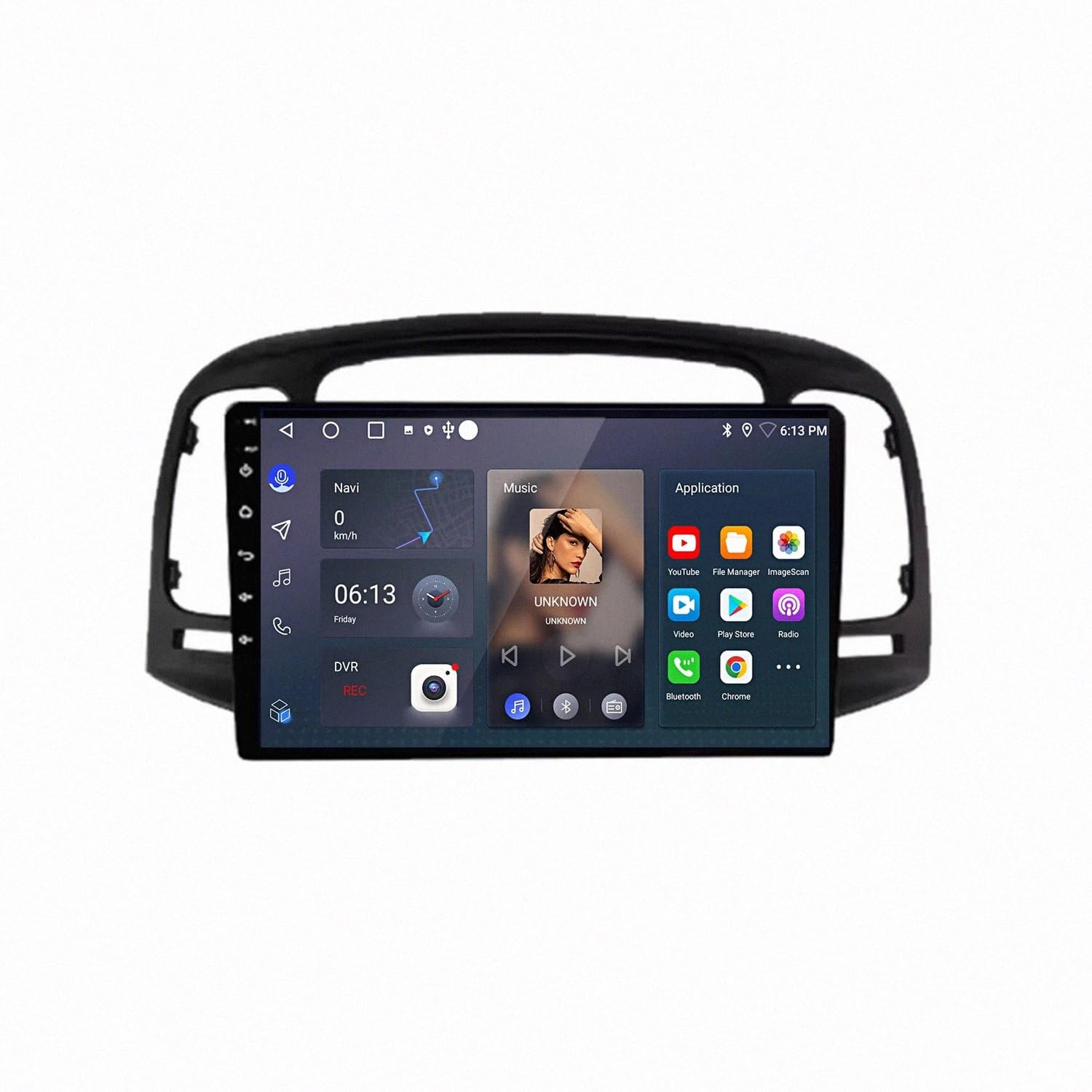 Radio Coche 2 DIN Android Auto Hyundai Accent 2006 pantalla táctil multimedia 4 nuclear 32G 8