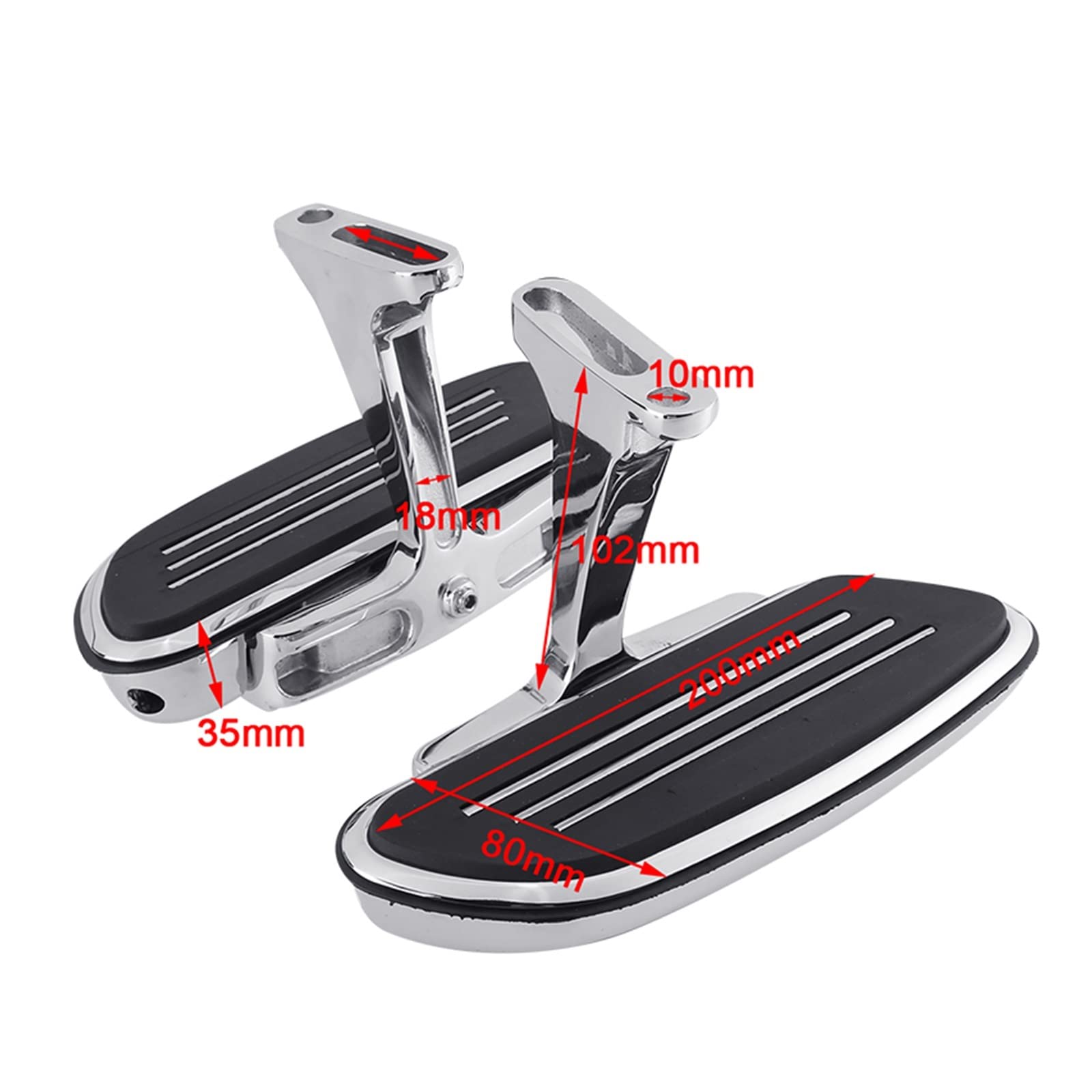 Amazon.com: Motorcycle Pegstreamliner Passenger Floorboard