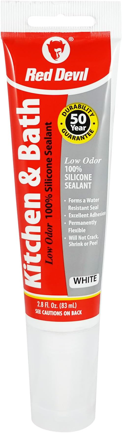 Low Odor Silicone Caulk for Kitchen and Bath