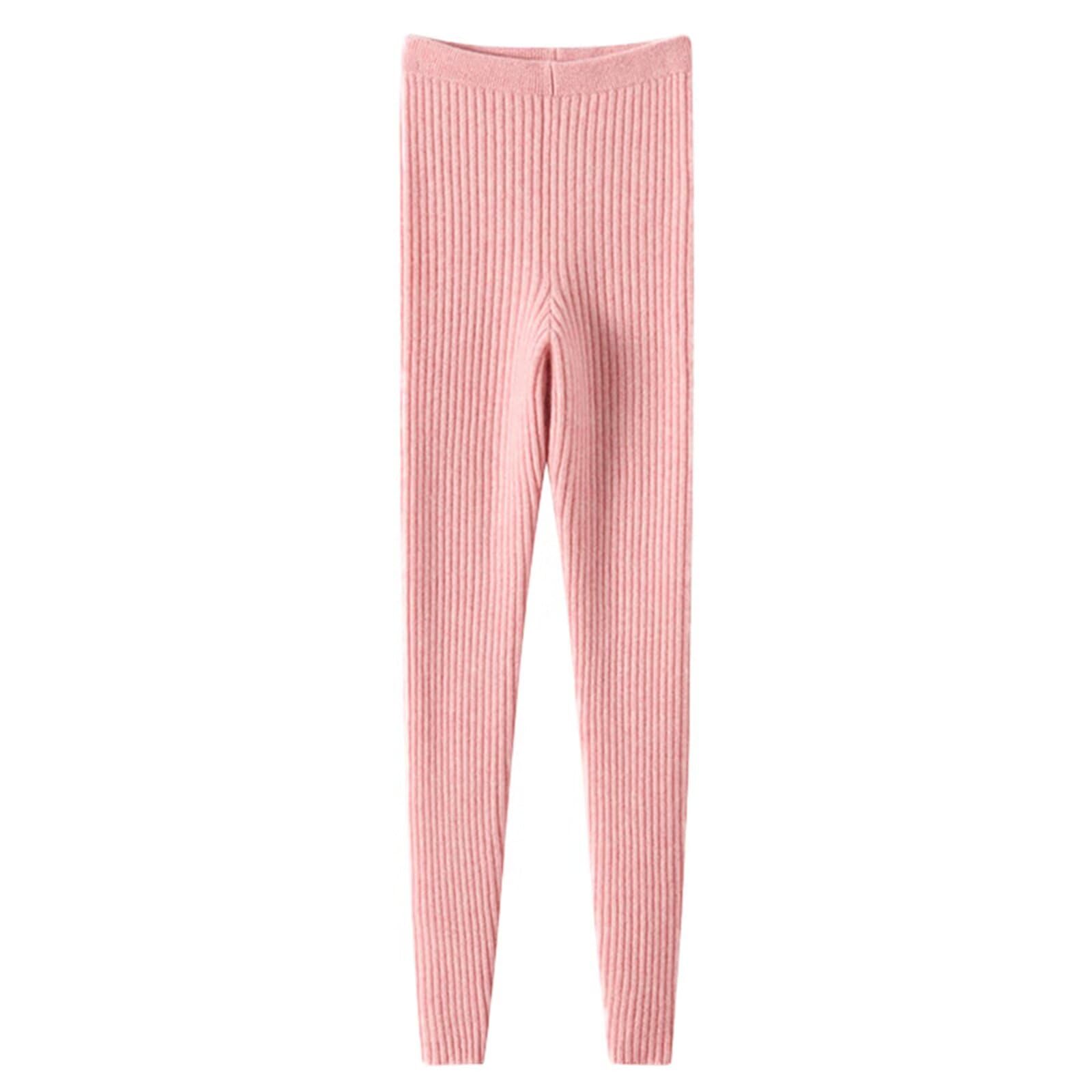 Pantalones térmicos 100% Cachemira para Mujer, Ropa Interior térmica, Mallas cálidas