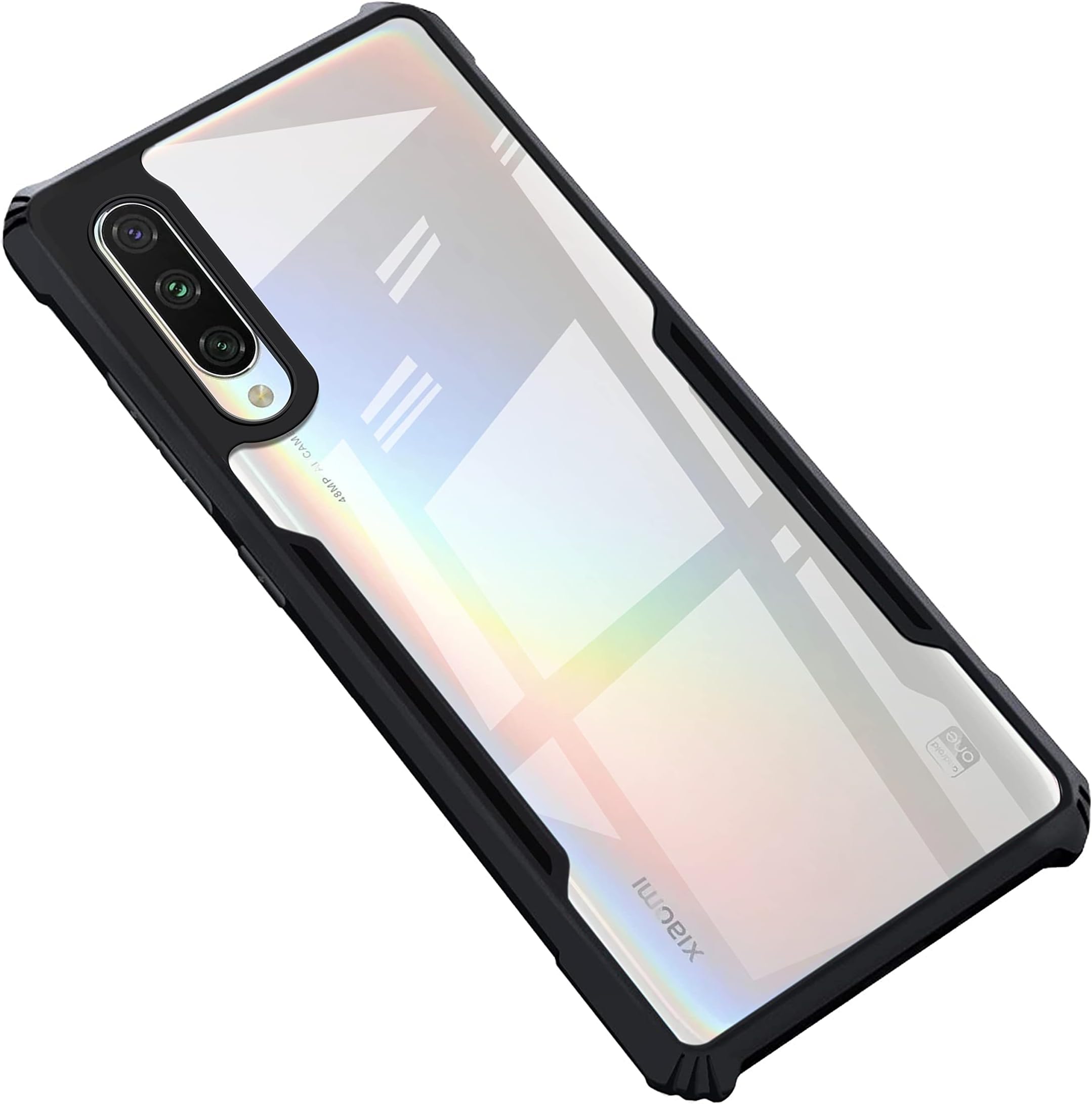 Amazon Brand - Solimo Mobile Cover for Mi A3 (Polycarbonate_Matte Black)