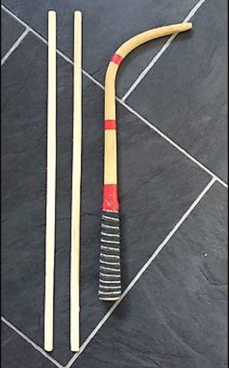 SAI Musical Professional Dagga & Tilli Set Dhol Sticks (1 Dagga & 2 Tillis)-image-43