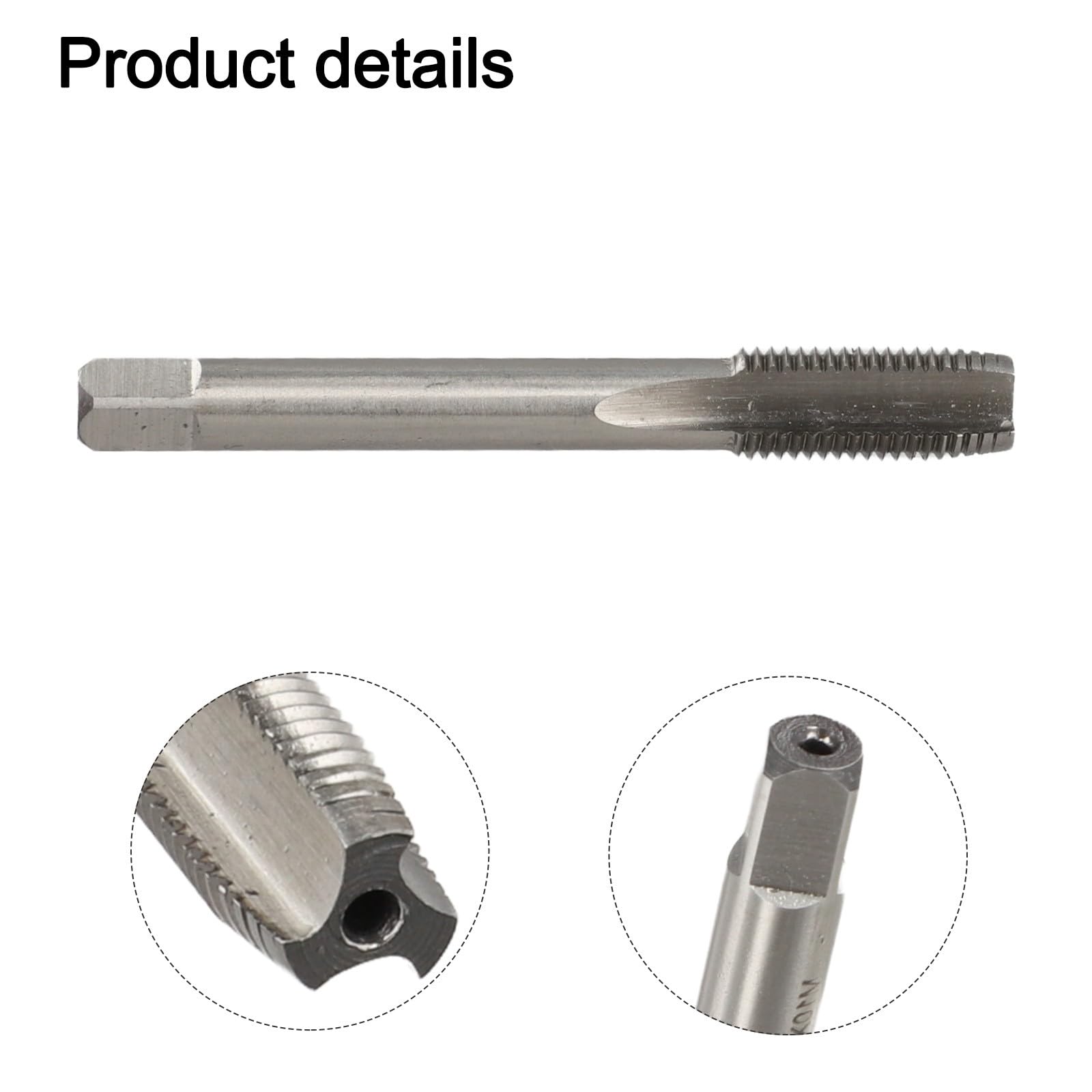 Maschio sinistro, HSS 10 mm x 1,25 filettatura metrica M10 inverso passo 1,25 mm per applicazioni speciali di lavorazione di filettature e officine