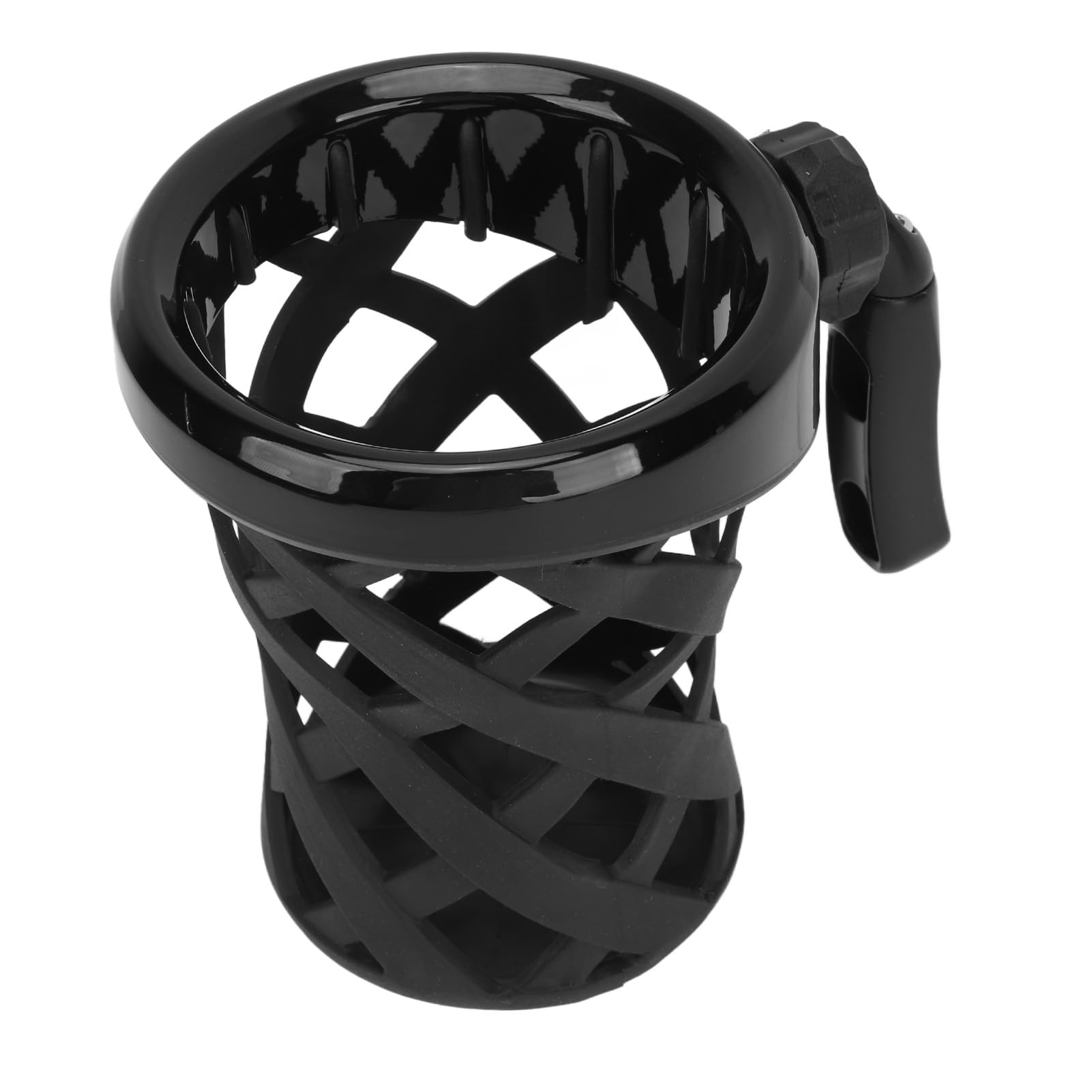 Soporte de Taza de Agua de Motocicleta, Soporte de Tazas de Bebidas de Peso Ligero Confiable para ala Dorada GL1800 F6B (Black)