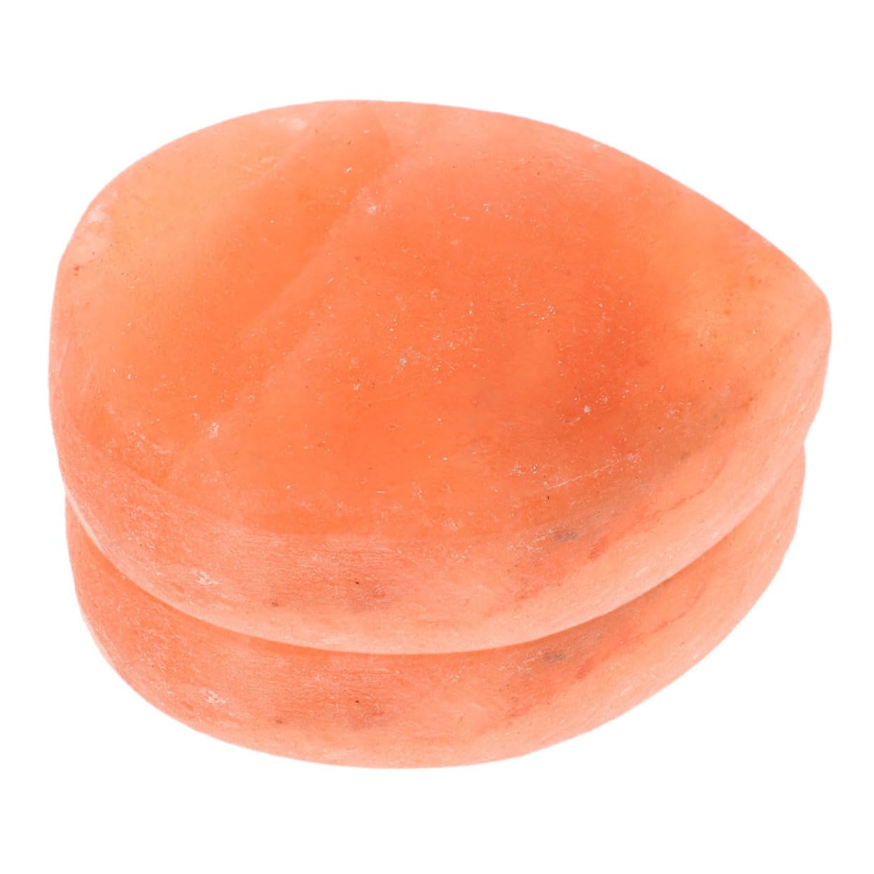 LIFKOME 2Pcs Crystal Salt Massage Stones for Face Foot Care Natural Exfoliation Tool for Spa Home Use Coarse Sea Salt for Relaxation and Skin Health