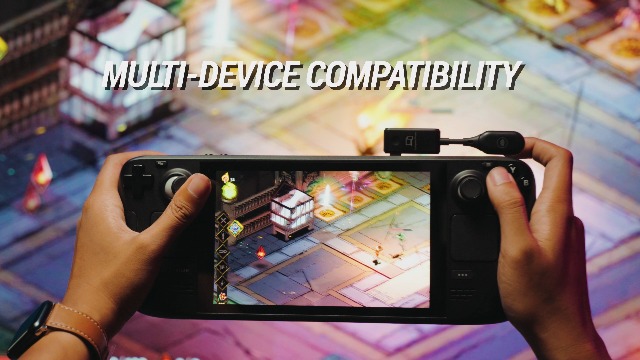 MINIX C1 Plus Wireless HDMI Transmitter and Receiver, Portable HDMI Wireless Extender with 2.4G/5GHz Connection, Plug & Play for iPhone15 /Laptop/PC/TV/Box/Projector, 164FT/50M