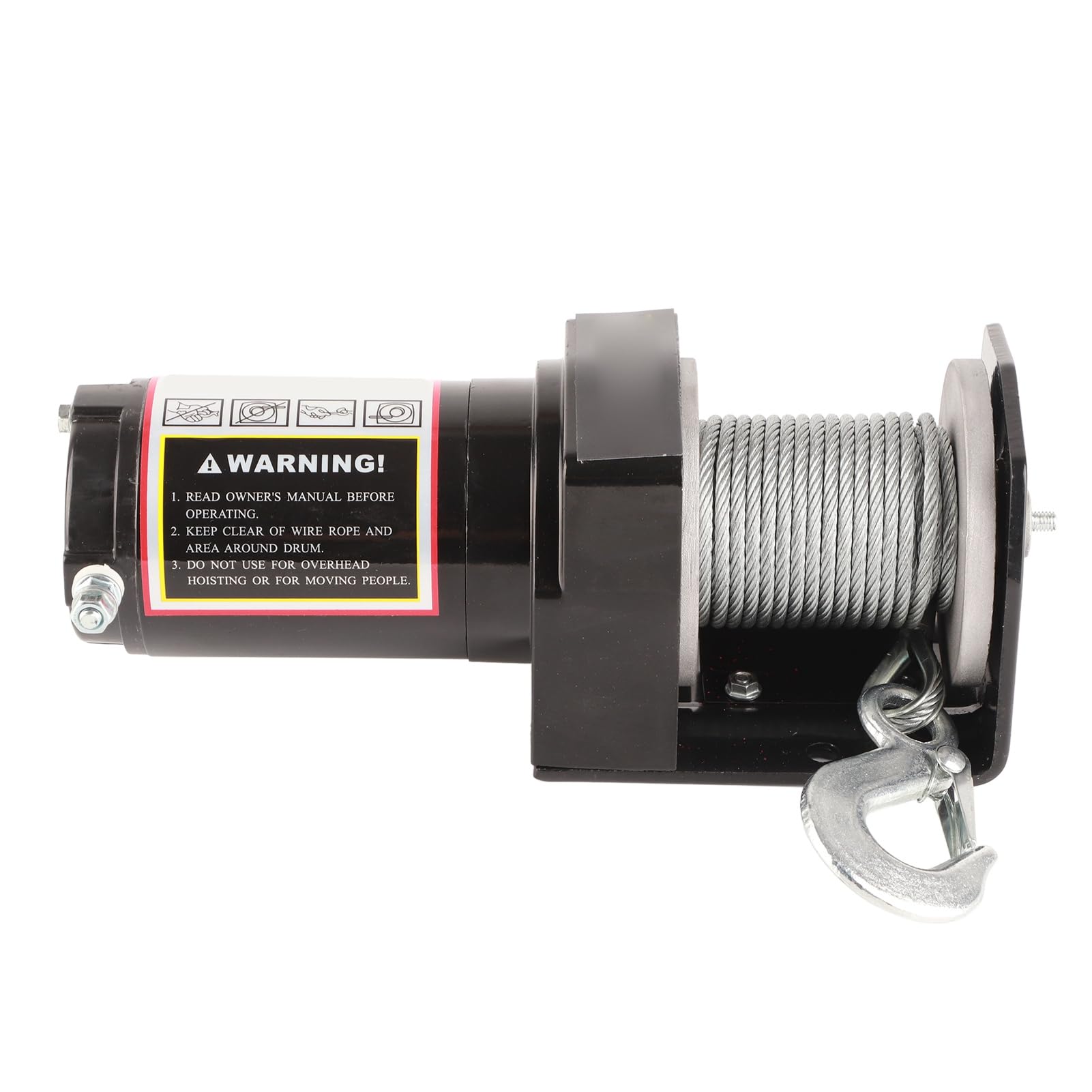 Wciąga Elektryczna Elektryczna z Pilotem Niski Hałas DC 12V 2500LB dla UTV Tow Winchelectric Winchpower Tow Winch12V Winch2500LB Winchelectric Power Winch
