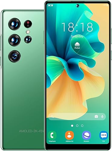 JIASEN Teléfono inteligente Dual SIM, teléfono celular desbloqueado 4G+128G, versión de EE. UU., teléfono inteligente Android 24+48 MP, batería de