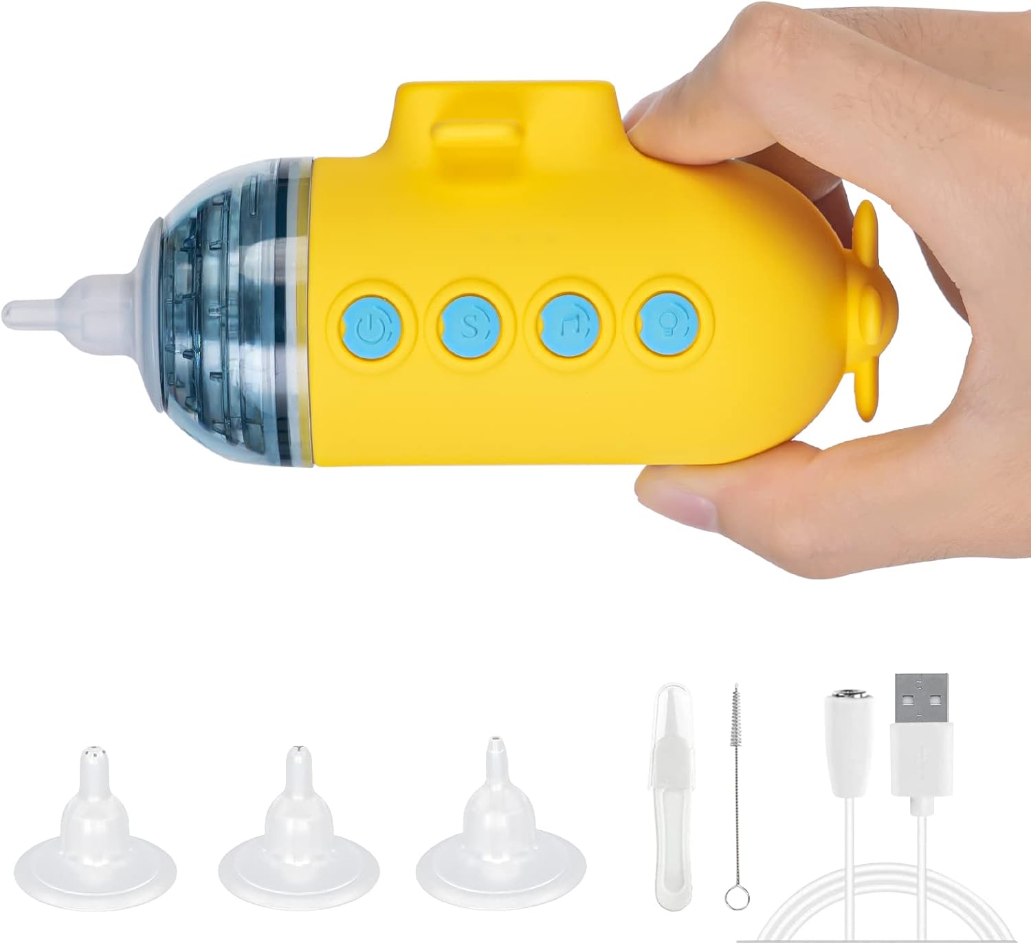 Electric Nose Sucker for Baby, Nose Suction for Newborns