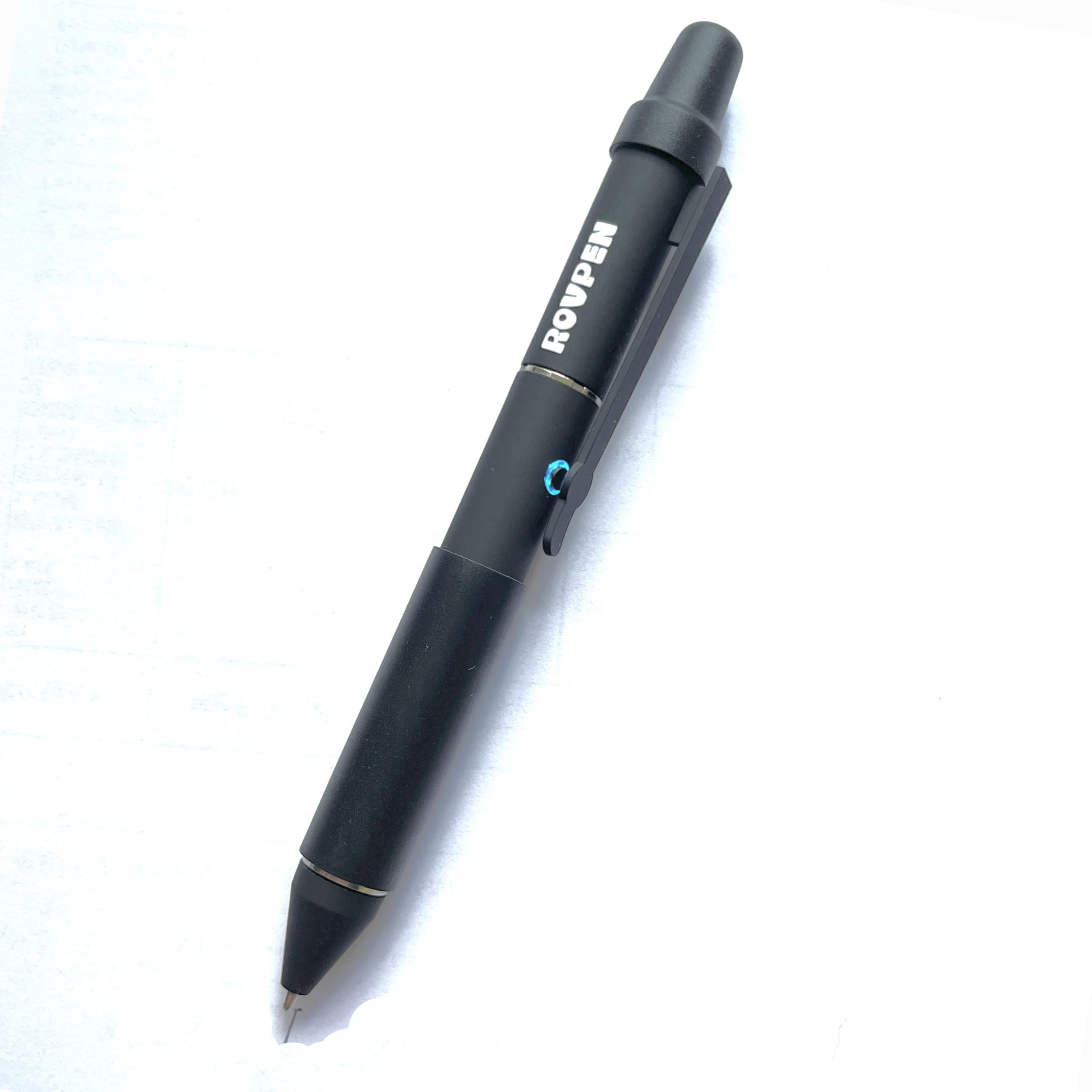 ROVPEN Discreet Pen Roller Ball Pen with Rubber Paint Finish, Nice