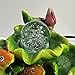 BESPORTBLE 2 Stück Eisgesprungene Kristallkugel Wasserbrunnen, Dekorative Glaskugel Ornamente Wasserbrunnen Feng Shui Kugel Kristallglaskugel Mit Ständer Als Heimbüro Dekoration, 4 * 5cm