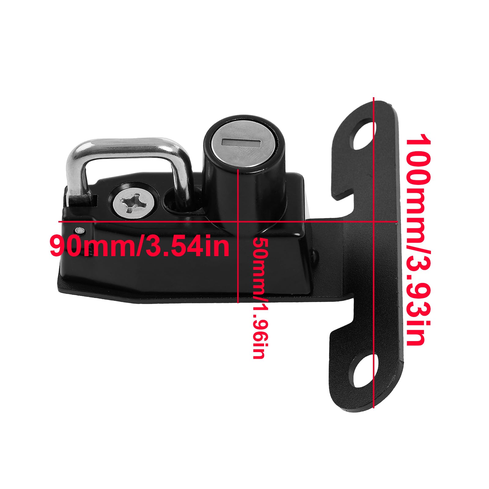 Candado para casco de motocicleta compatible con Honda REBEL CMX250/300/500 2017-2026 Soporte de acero para casco de gancho antirrobo para motocicletas