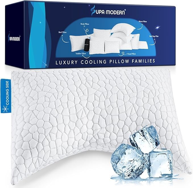 Almohada Memory Foam King Tamaño Refrescante