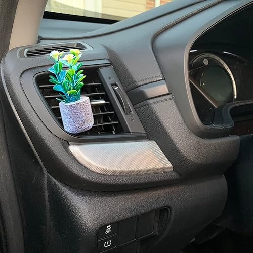 Miniatura 3 de Katutude Ambientador de coche Clips de ventilación 3D Plantas artificiales Forma Clips de ventilación de coche Difusor de aroma Clips de perfume