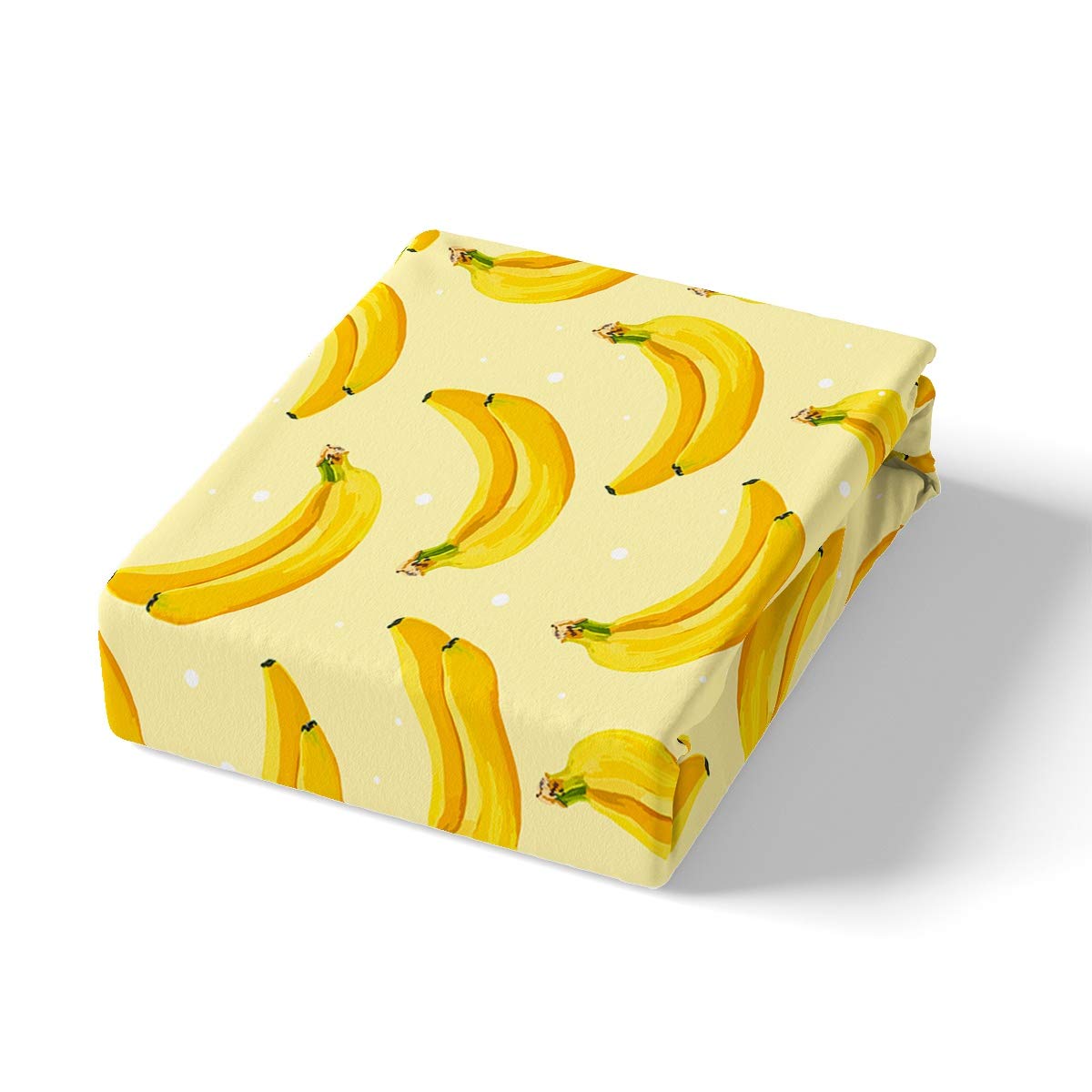 Banan Comforter zestaw pokrowców dla dzieci chłopców dziewcząt nastolatków tropikalne owoce żółte lato poszwa na kołdrę lekka poszewka na kołdrę z mikrofibry dekoracja 3 szt. pościel z 2 poszewkami na poduszkę King