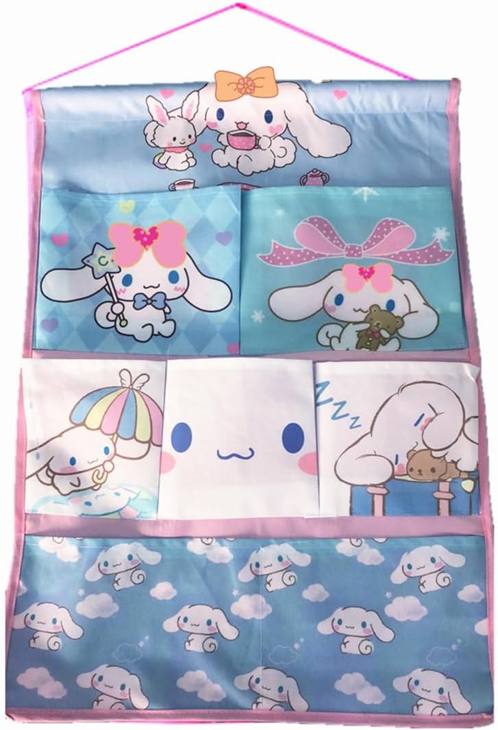 Kerr's Choice Wall Door Closet Hanging Storage Bag Cute Wall Bag Cute Nursery Room Decor Room Storage Gift for Girls Women
