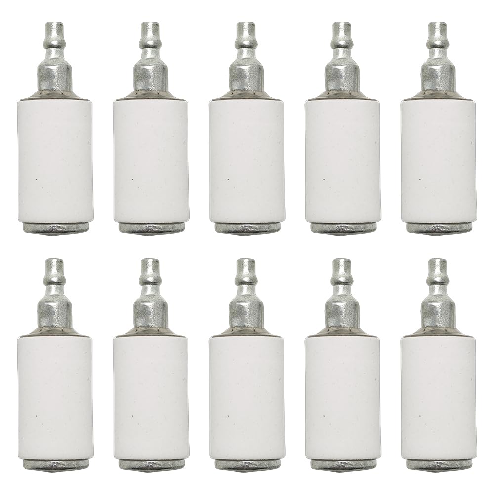 Lot de 10 filtres à carburant 530095646 pour coupe-bordures et sécateurs 128LD