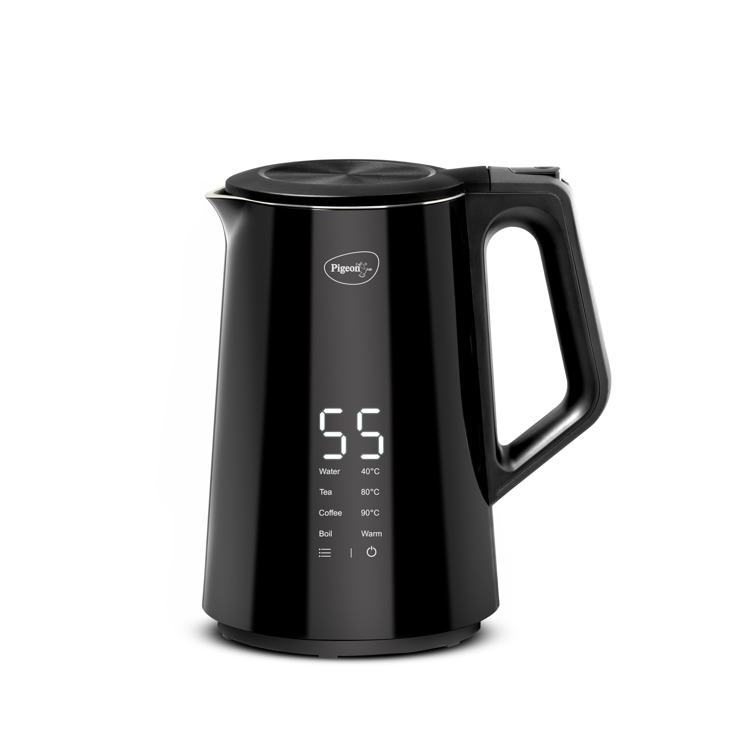 Pigeon Spark Digital Kettle 1500 Watt, 1.5 L with Stainless Steel Body, Used for Boiling Water and Milk, Tea, Coffee, Oats, Noodles, Soup etc (Black)-image-23