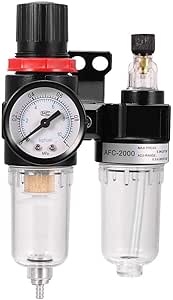 XYWHPGV Pneumatic Filter Regulator Lubricator Combo PT1/4 Inch Oil ...