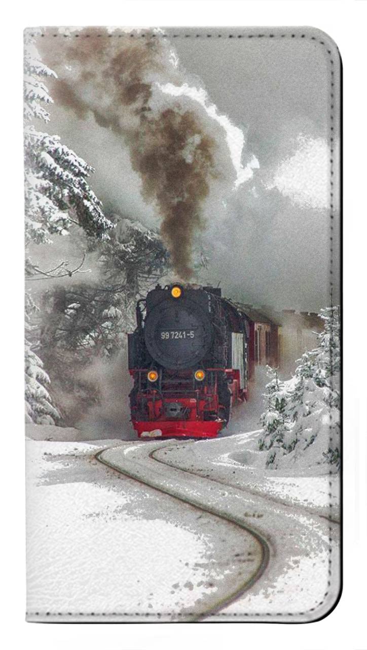 Housse cuir iPhone 17 Pro Steam Train : étui flip robuste contre les chutes - 5