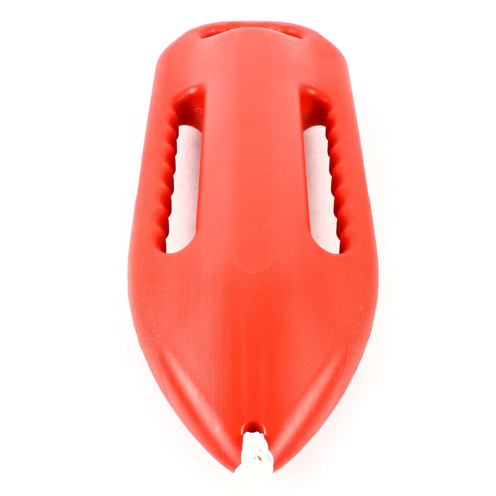 RIAHNEAH 3-Handle Swimming Rescue Buoy, Inflatable Lifeguard Rescue Can Beach Swimming Float Rescue Buoy Non-Deforming Lifesaving Equipment Succour Buoyage