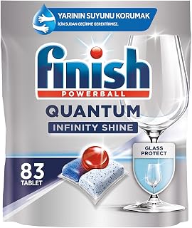 Finish Quantum Infinity Shine 83 Kapsül Bulaşık Makinesi Deterjanı Tableti