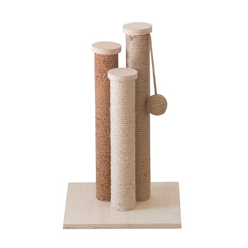 UMI Triple Scratching Posts Play Tower