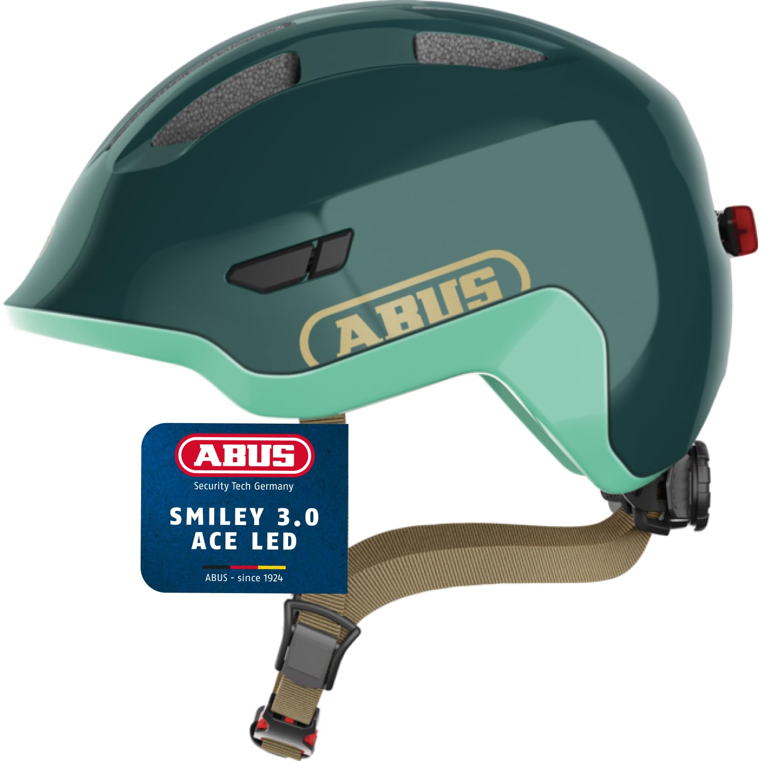 Casco de bicicleta con luz ABUS Smiley 3.0 ACE LED con ajuste profundo para niños 7