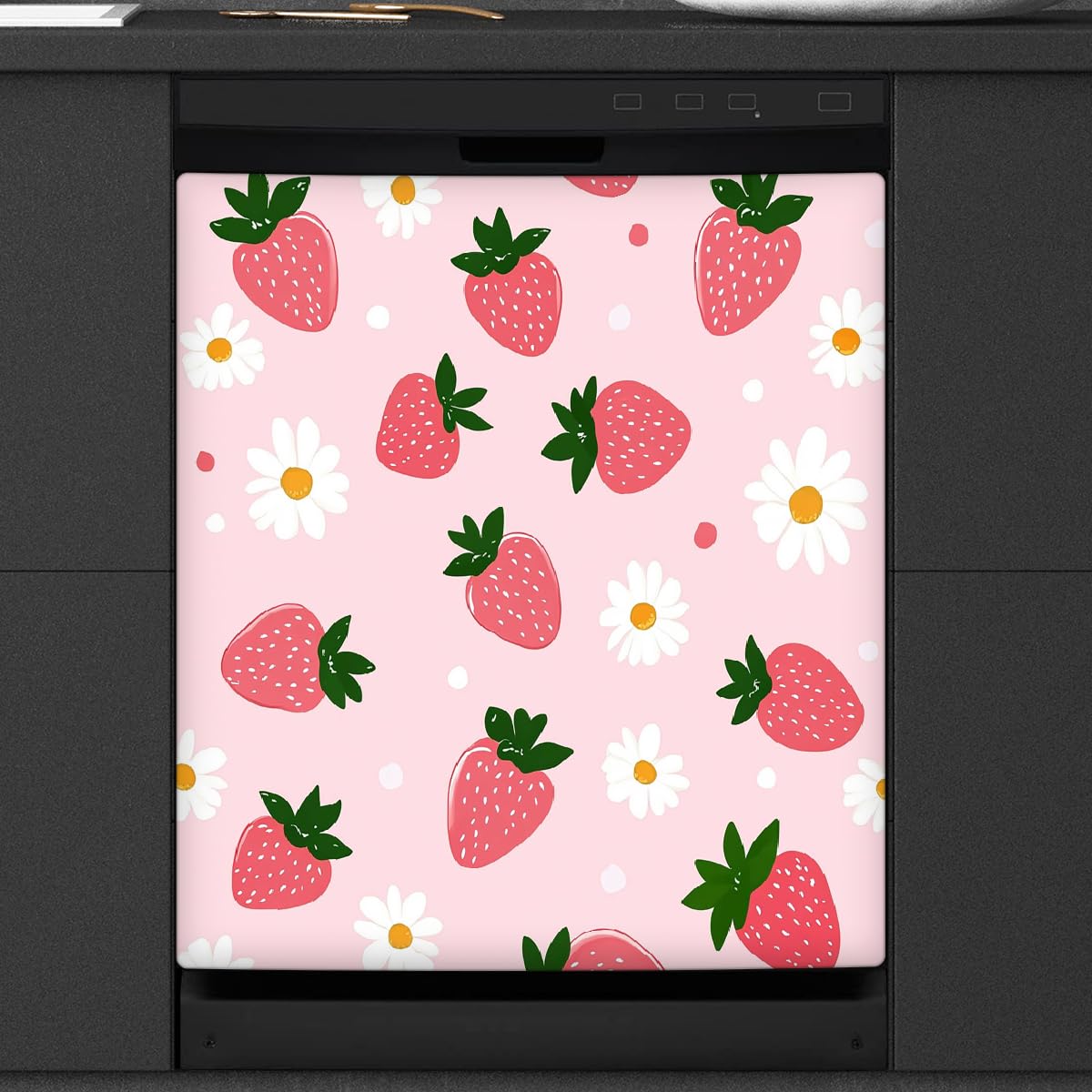 Fundas reutilizables para lavavajillas Mexpekil paneles magnéticos decorativos 53x66cm 8