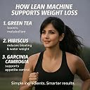 Organic Green Tea for weight loss | Instant Loss in Days | Loose Leaves | Burns Belly Fat | Added Garcinia Cambogia | 100% Pure Leaves | Hibiscus Flavour | Weightloss tea for women men gallery image