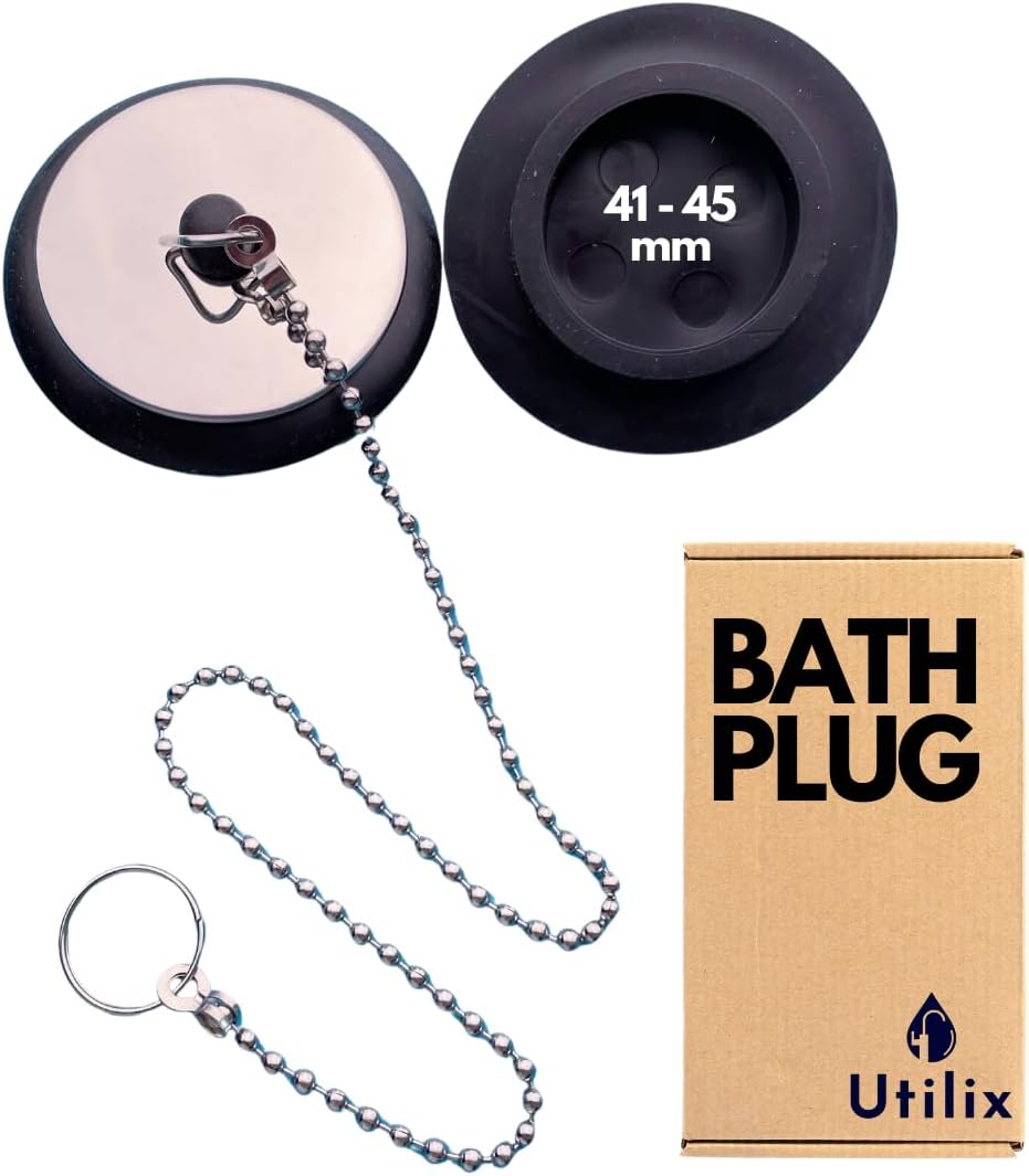 BASIN SINK BALL CHAIN POLISHED BRASS BALL TYPE FOR PLUG 300MM 12 INCH