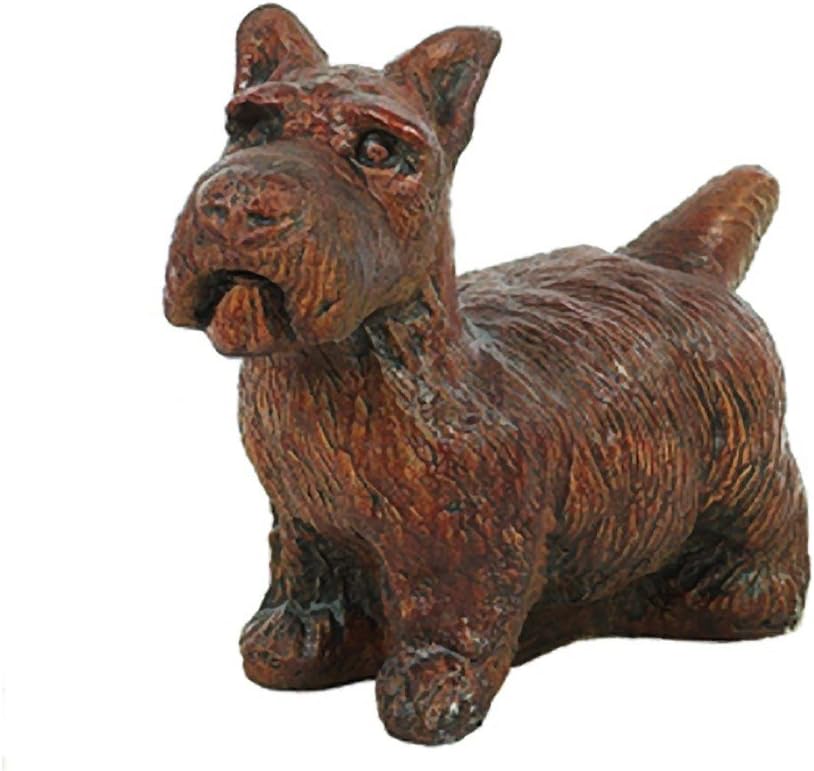 Scottish Terrier Dog Garden Statue- 10in Tall