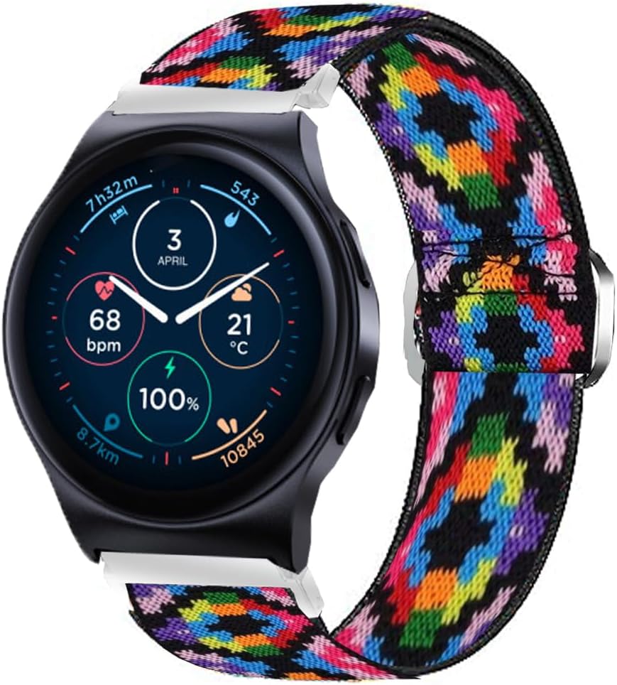 Correa Compatible Moto Watch 120 18mm 20mm 22mm Nylon Ajustable
