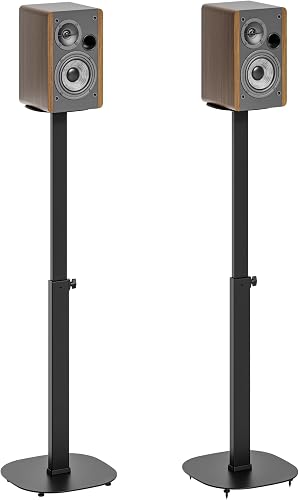 PEGZONE Supporto universale per altoparlante regolabile i…