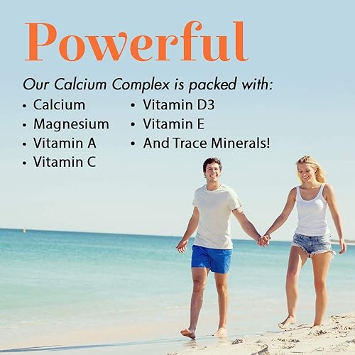 Miniatura 3 de Dynamic Health Complejo de calcio de coral | Salud ósea y soporte de nivel de pH | Más fácil que las cápsulas, suplemento líquido | con magnesio |