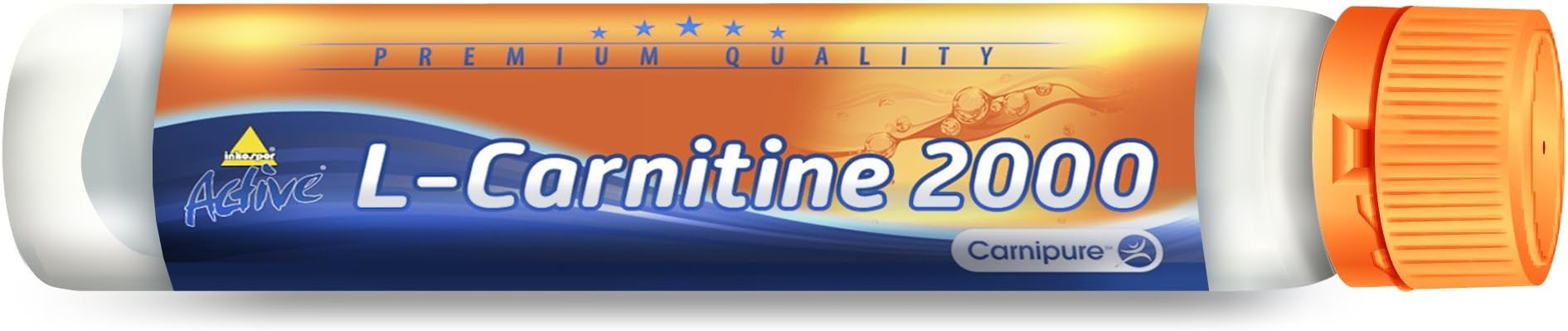 Inkospor Active L-Carnitine 2000 Supplement Vials, 20-Unit
