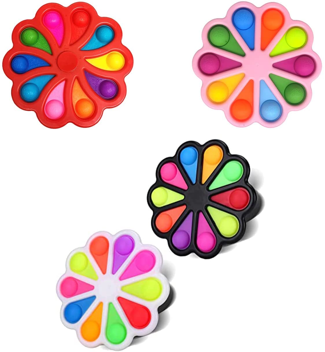 Buy Dimple Flower pop it Fidget Toys Simple dimple pop its Fidget Toys