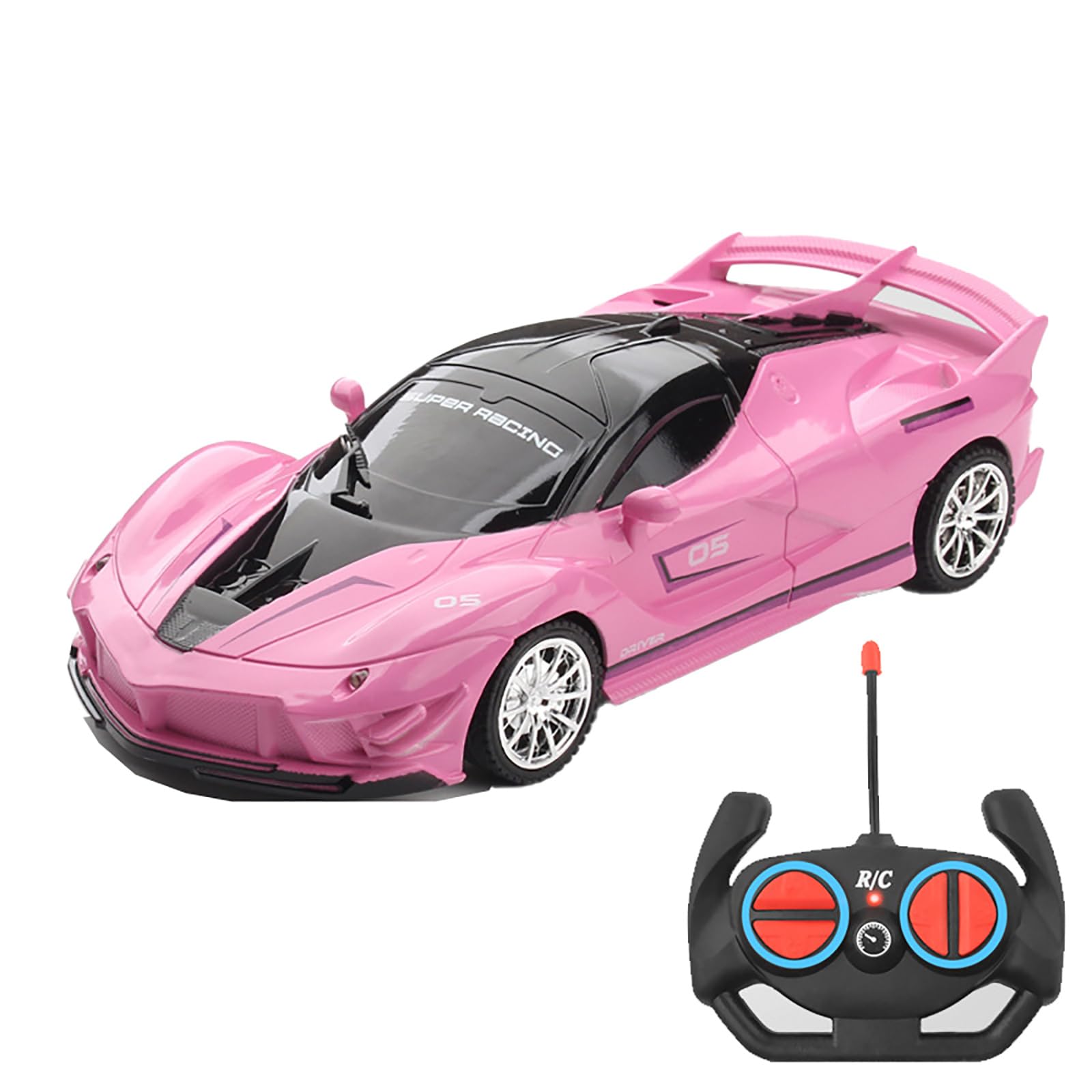 ラジコンカー スーパーカー ピンク Amazon.co.jp: ラジコンカー 電動RCカー こども向け スタントカー 車