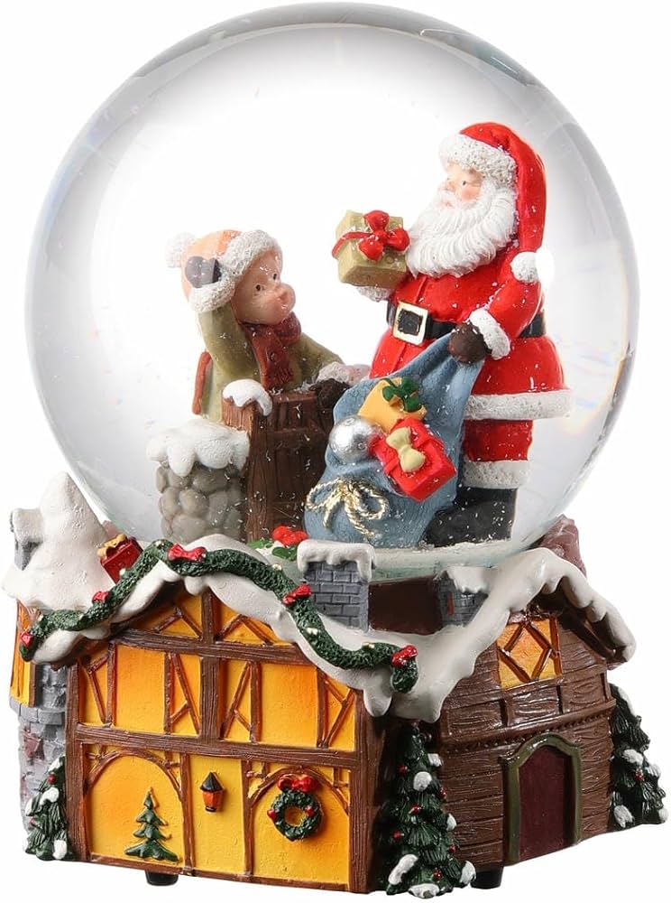 Amazon.co.jp: スノードーム・オルゴールクリスマス雑貨 マークス