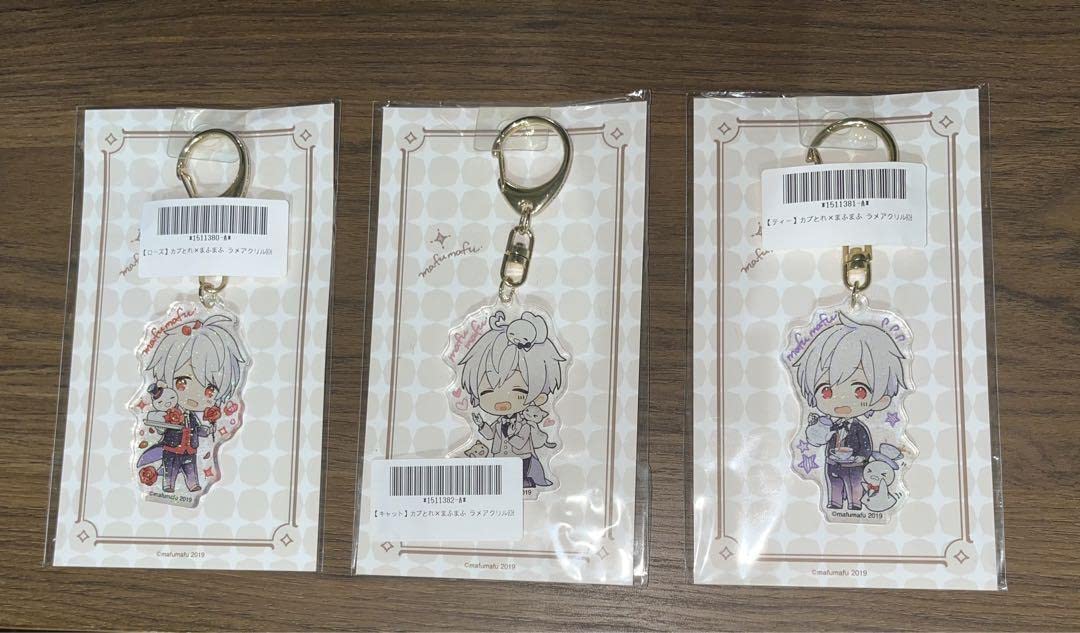 まふまふ　カプとれ　アクキー　キャット まふまふ カプとれ限定 アクリルキーホルダー アクキー - メルカリ