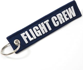 Rotary13B1 FLIGHT CREW - Navy Blue/white - 5pcs Key Chains