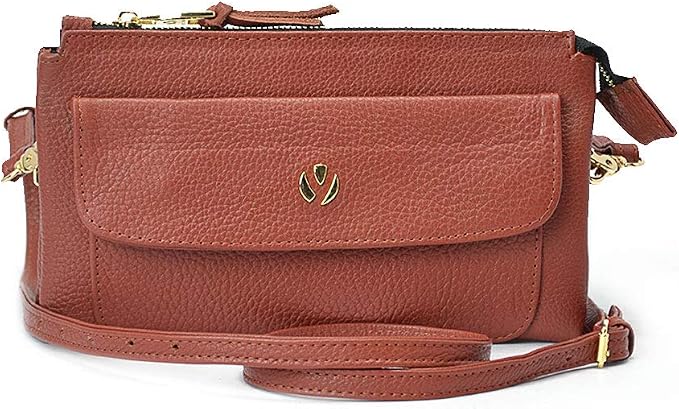 Bolsa Mariconera De Piel Para Mujer con Compartimentos de Organización  interior y Correa Ajustable Danika Yamamoto (Naranja) : Amazon.com.mx:  Ropa, Zapatos y Accesorios