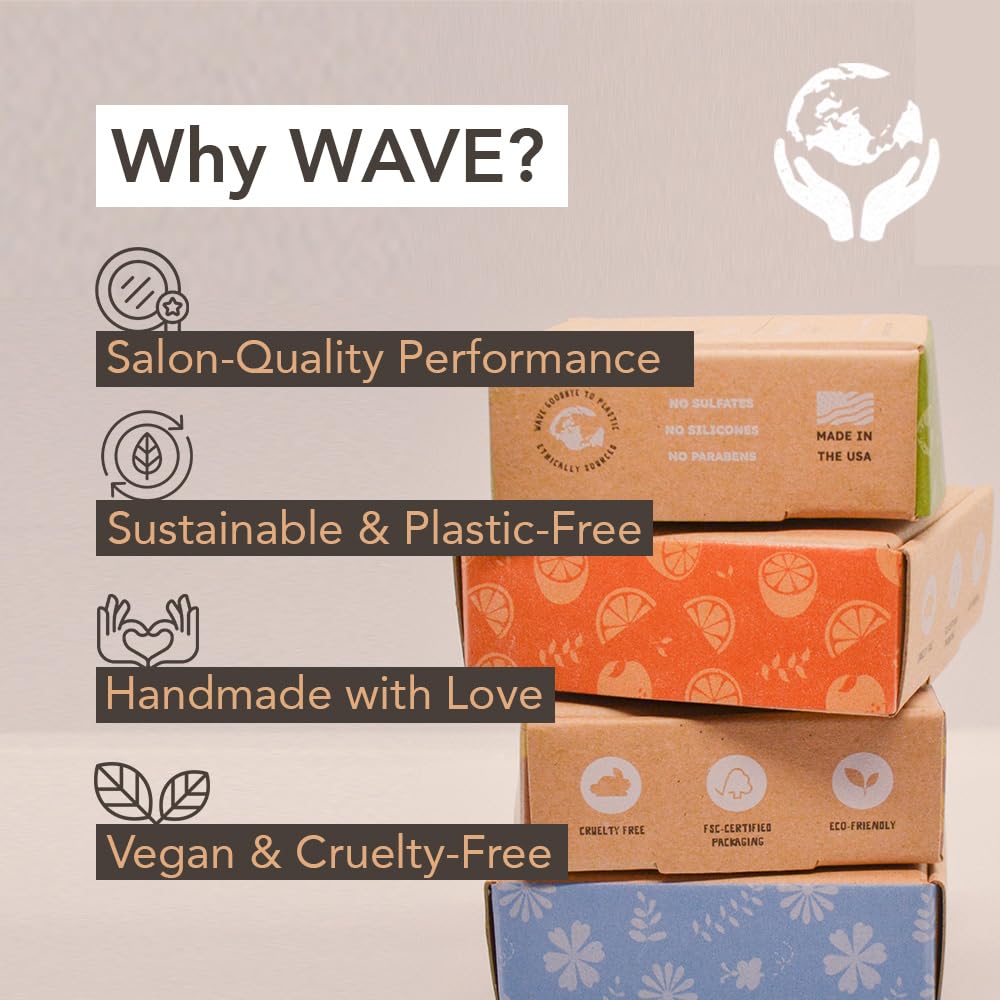 Shampoo and Conditioner Bar, Unscented - Sulfate Free Solid Shampoo and Conditioner Bars Set, Vegan Hair Care for All Hair Types, Long Lasting (120 uses) Travel Friendly, Made in the USA