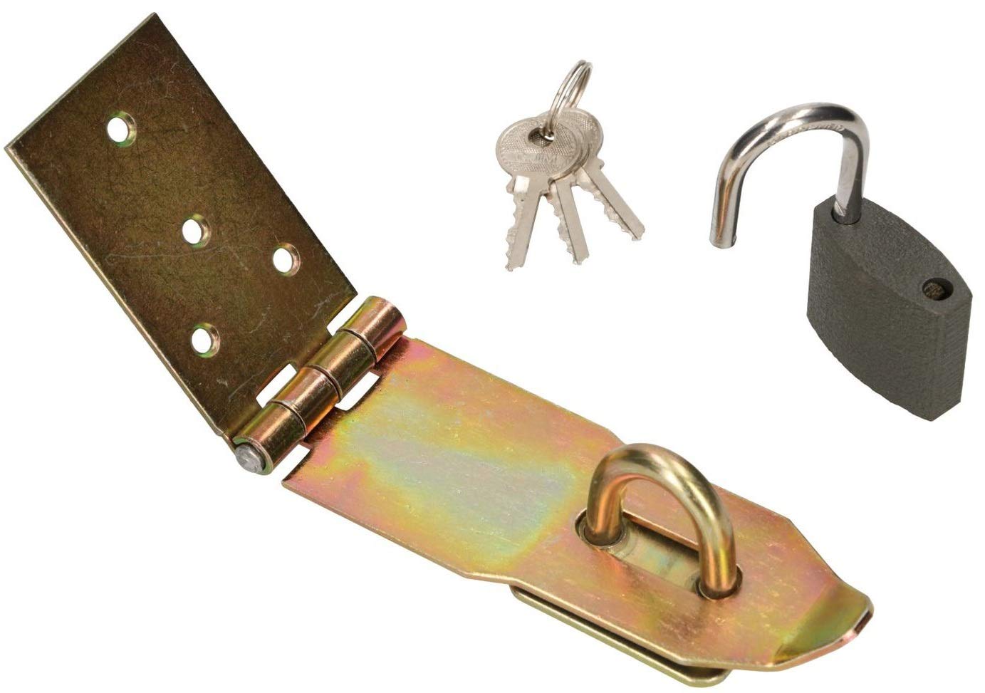 GAH-ALBERTS 311469 Hinge Pins On Plates Screw-On Galvanised Yellow Pin - View #2