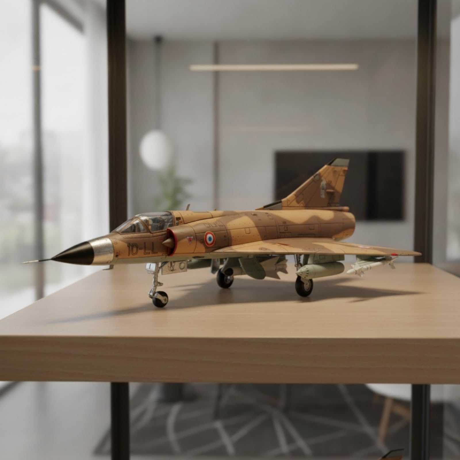 Modellino di Aereo Decorativo Modello di Aereo da Collezione Durevole Modellismo per Vetrina