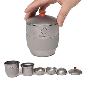 S'more 【 Titanium Tea Coze 】 チタン製ティーセット Titanium Tea Coze